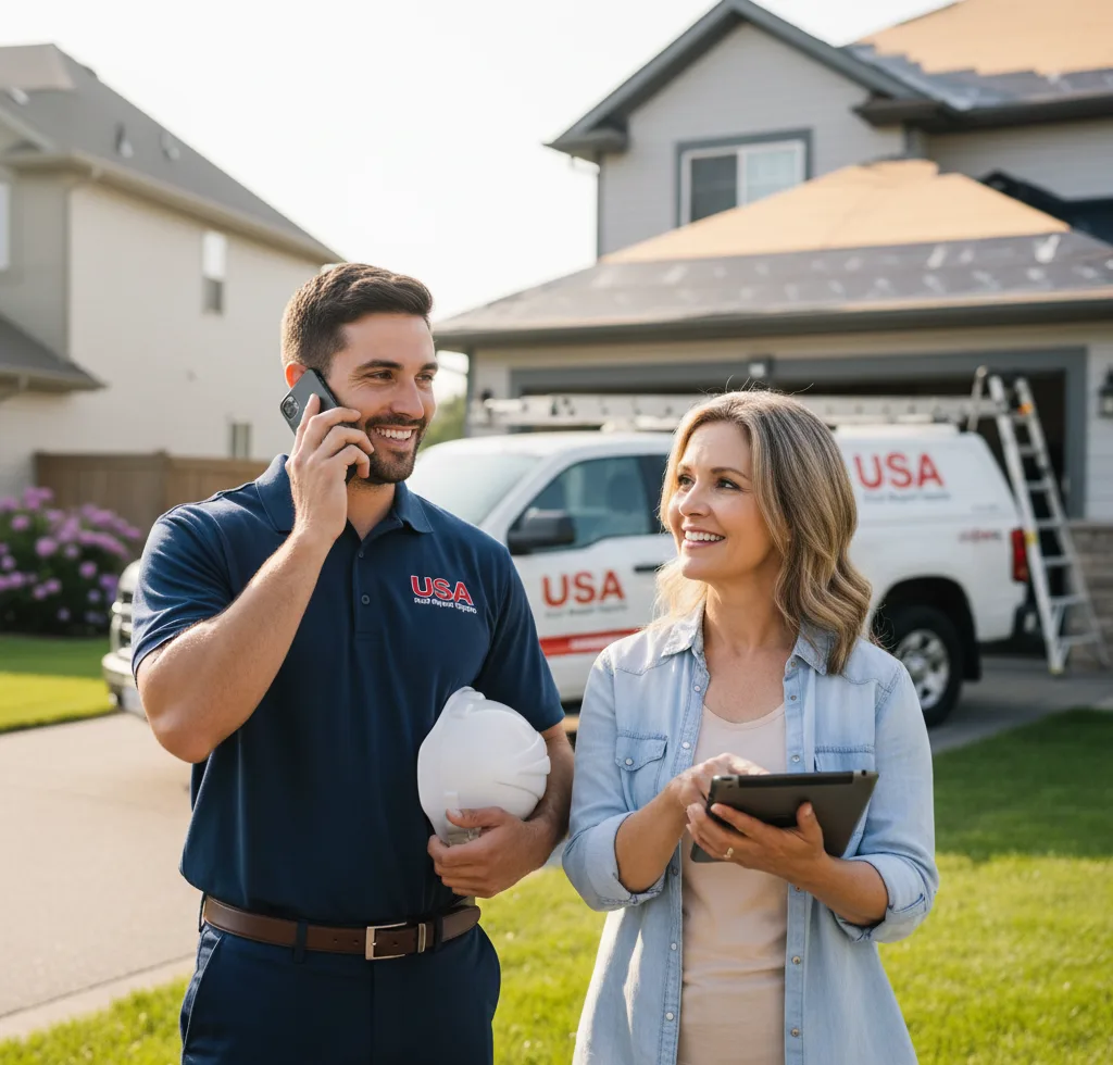 USA Roof Repair Experts customer support in Nottingham